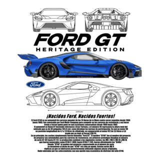 Ford GT Logo PNG Vector