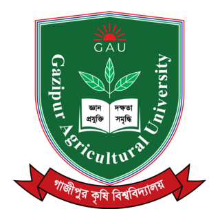 Gazipur Agricultural University Logo PNG Vector