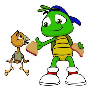 Gorgui compartiendo pan Logo PNG Vector