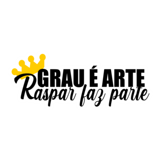 GRAU É ARTE RASPAR FAZ PARTE Logo PNG Vector