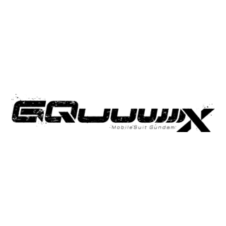 Gundam GQuuuuuux Logo PNG Vector
