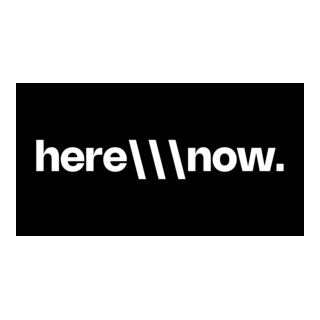 here now. Logo PNG Vector