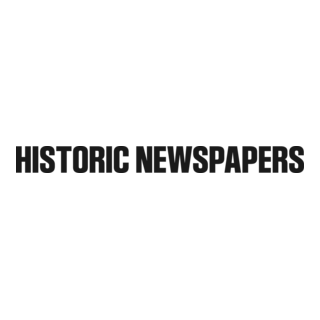 Historic Newspapers Logo PNG Vector