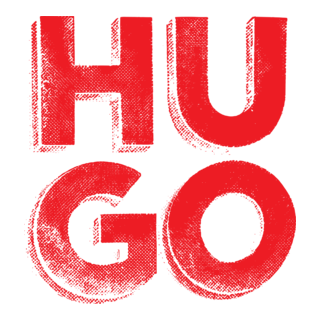 HUGO Blood is Red Logo PNG Vector