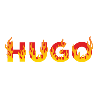 HUGO Dande Flame Logo PNG Vector