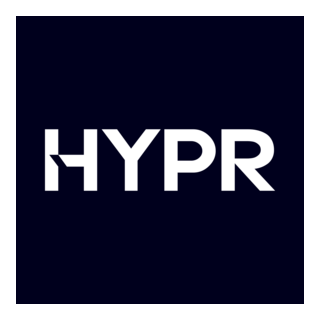 HYPR White Logo PNG Vector
