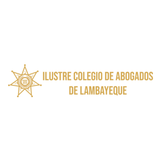 Ilustre Colegio de Abogados de Lambayeque full Logo PNG Vector