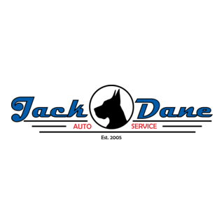 Jack Dane Auto Service Logo PNG Vector