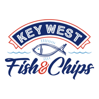 Key West Fish & Chips Logo PNG Vector