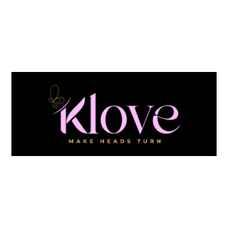 KLOVE Beauty Logo PNG Vector