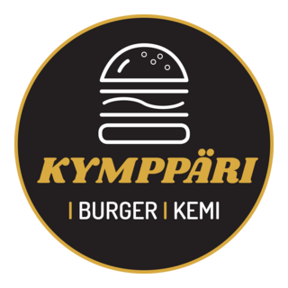 Kymppäri Burger Logo PNG Vector