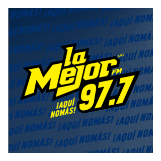 LA MEJOR FM 97.7 Logo PNG Vector