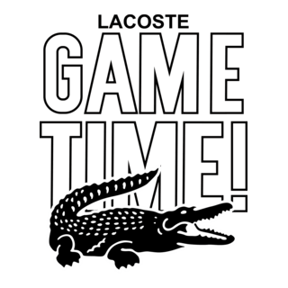 Lacoste GAME TIME Logo PNG Vector