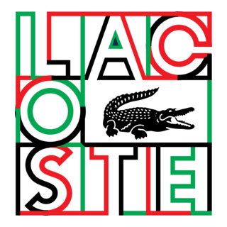 LACOSTE Grider Cage Logo PNG Vector