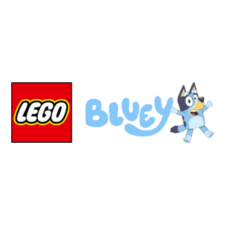 LEGO Bluey Logo PNG Vector