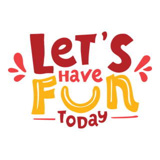 LET'S HAVE FUN TODAY Logo PNG Vector