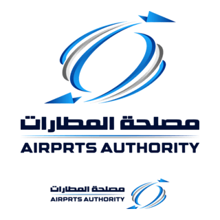 شعار مصلحة المطارات ليبيا libya 2025 Logo PNG Vector