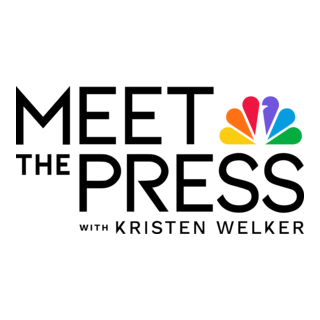 Meet the Press with Kristen Welker Logo PNG Vector