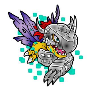 Metalgreymon Logo PNG Vector