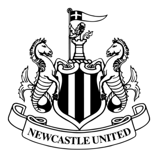 Newcastle United FC black Logo PNG Vector