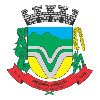 Pedra Preta Brasão Logo PNG Vector