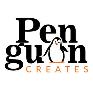 Penguin Creates Logo PNG Vector