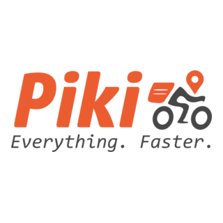 Piki Online Delivery Logo PNG Vector