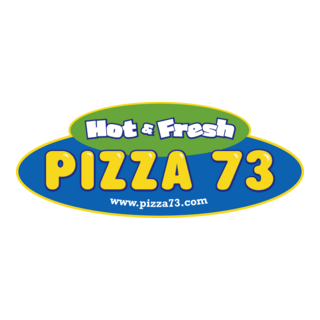 Pizza 73 Logo PNG Vector