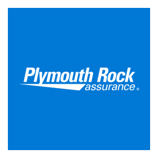 Plymouth Rock Assurance White Logo PNG Vector