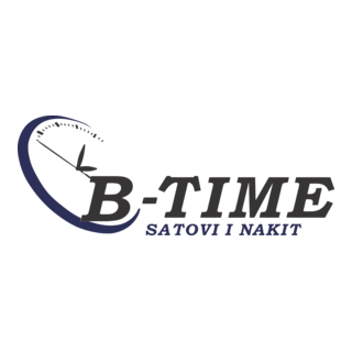 Prodaja satova B-Time Logo PNG Vector