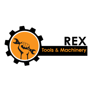 REX TOOLS & MACHINERY Logo PNG Vector