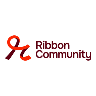 Ribbon Community Logo PNG Vector