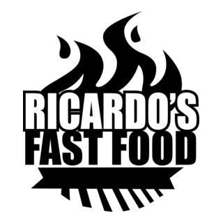 Ricardo's Fast Food Logo PNG Vector
