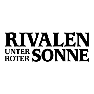 Rivalen unter roter Sonne Logo PNG Vector