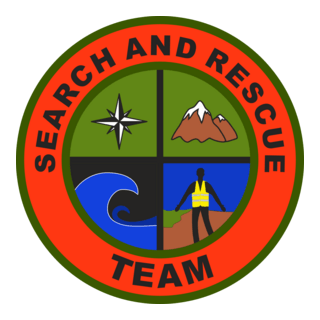 SEARCH AND RESCUE TEAM Logo PNG Vector