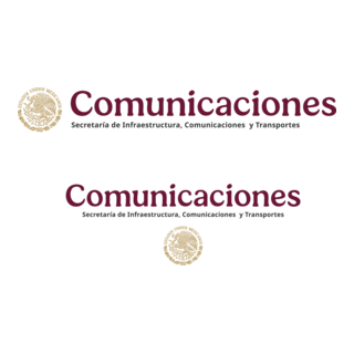 Secretaría de Comunicaciones y Transportes Mexico Logo PNG Vector