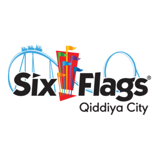 Six Flags Qiddiya City Logo PNG Vector