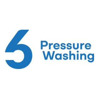 Six Pressure Washing Logo PNG Vector