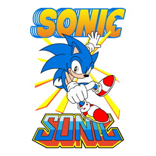 Sonic the Hedgehog Logo PNG Vector