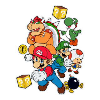 Super Mario Logo PNG Vector