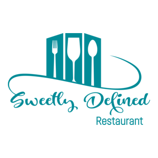 Sweetly Defined Restaurant Kampala Logo PNG Vector