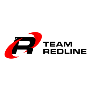 TEAM REDLINE - BLACK - TEXT Logo PNG Vector