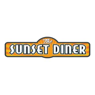 The Sunset Diner Logo PNG Vector