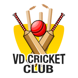 VD Cricket Club Logo PNG Vector