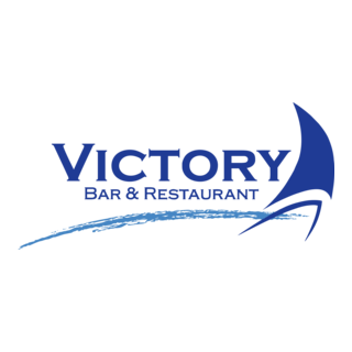Victory Bar & Restaurant Logo PNG Vector