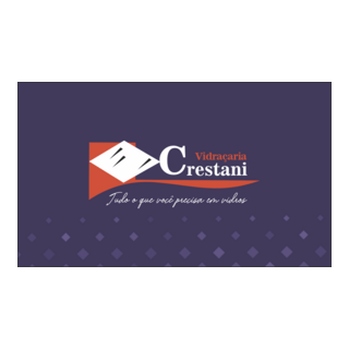 Vidraçaria Crestani Logo PNG Vector