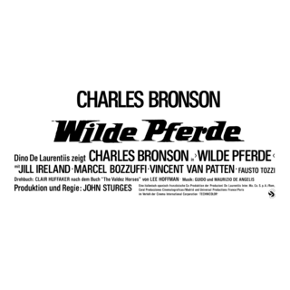Wilde Pferde Logo PNG Vector