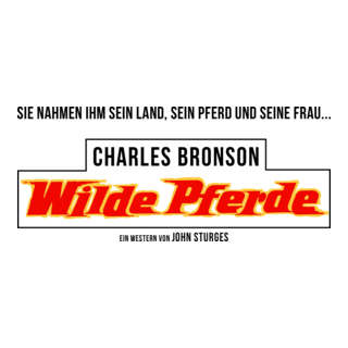 Wilde Pferde Logo PNG Vector