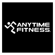 Anytime fitness Black and White Logo PNG Vector