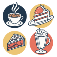 coffee shop vintage style-01 Logo PNG Vector